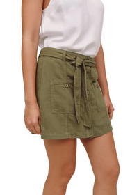 Utility Pocket Mini Skirt