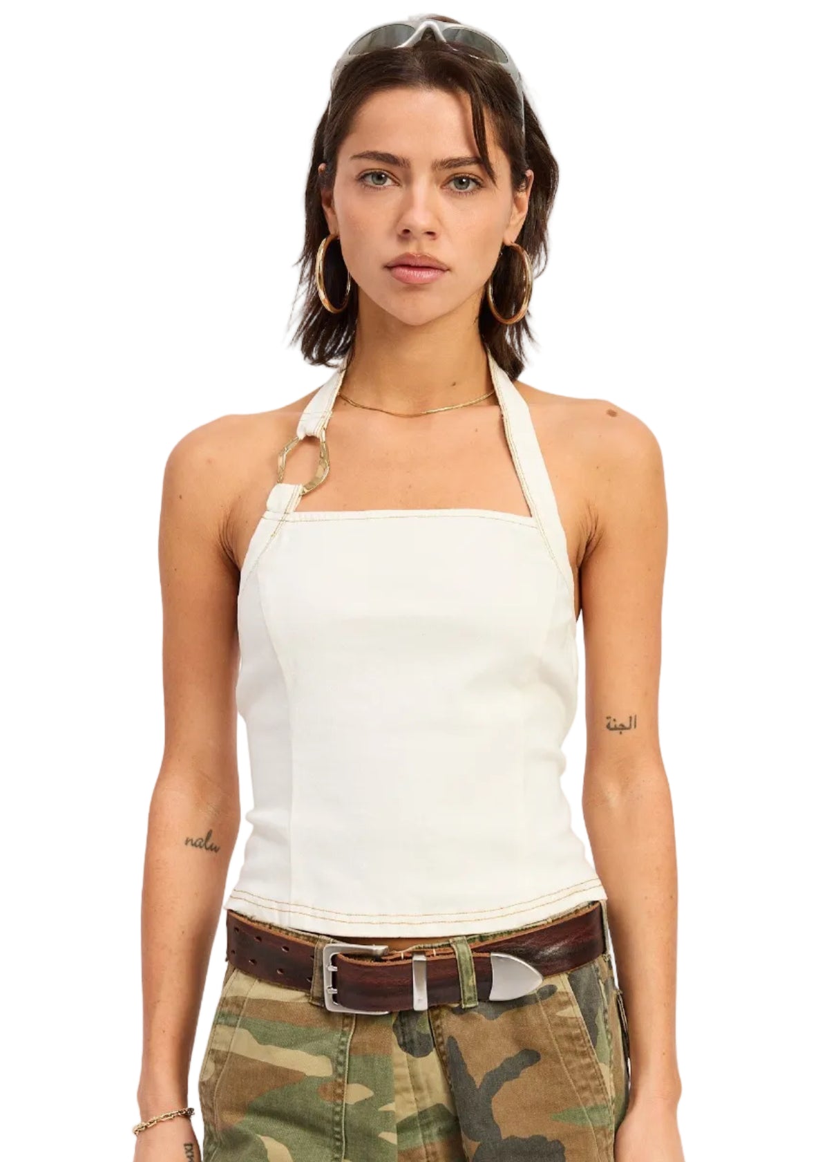 Ardware Halter Top