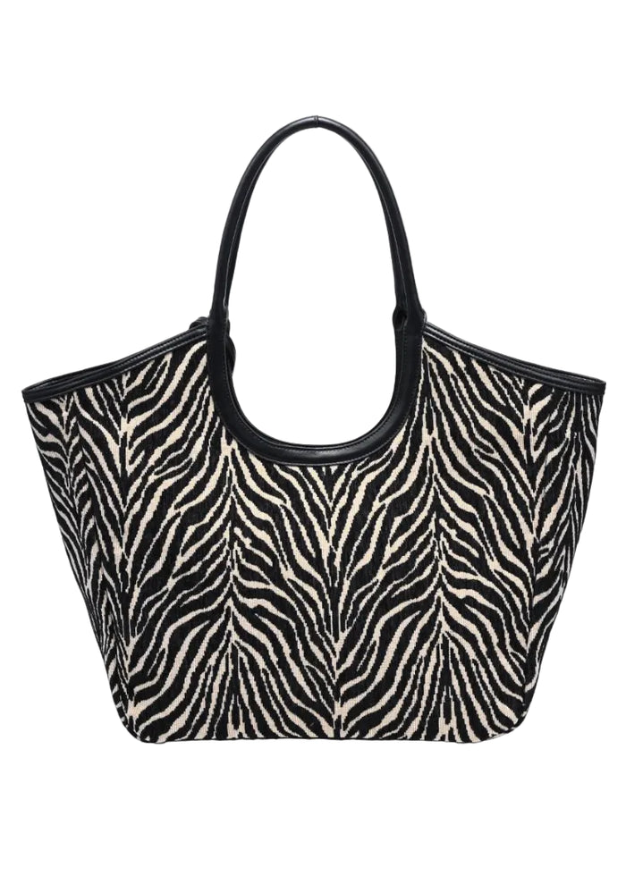 Delilah - Zebra Tote