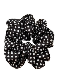 Vintage Polka Dots Elastic Scrunchies