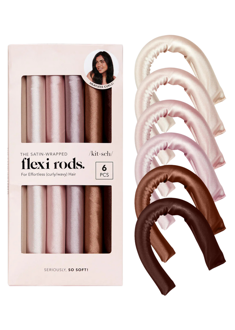 Satin Wrapped Flexi Rods -6 pc Set