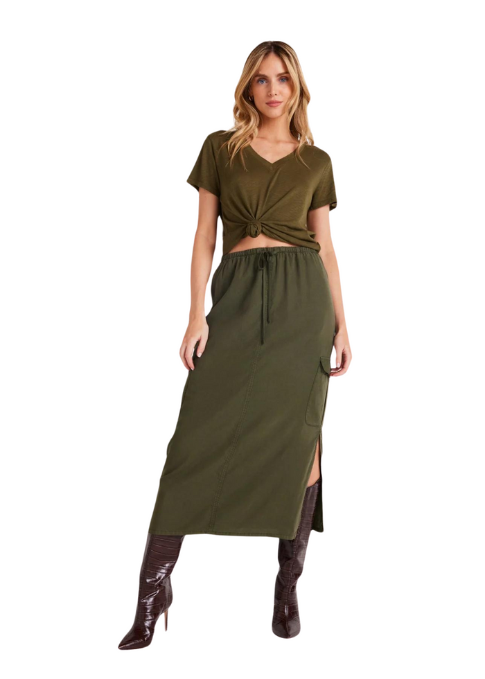 Cargo Midi Skirt