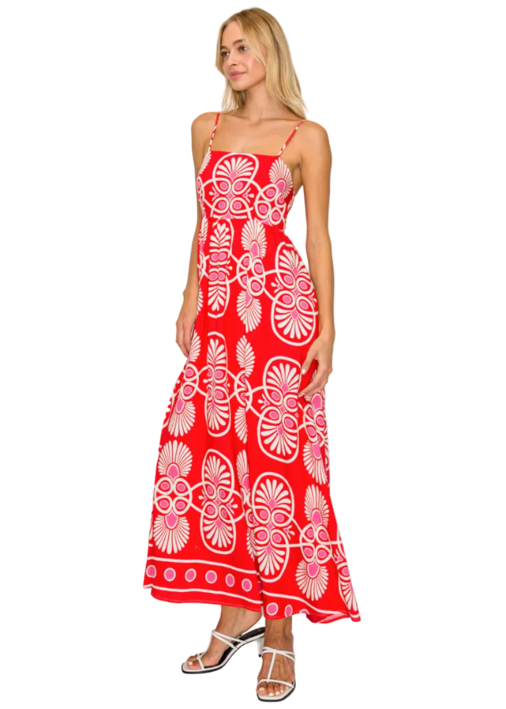 Festival Medallion Maxi Dress