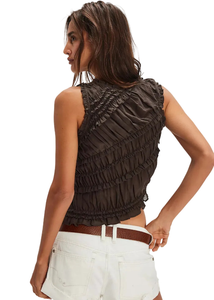 Pink Sands Smocked Top