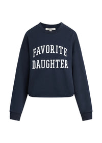 Cropped Collegiate Sweatshirt