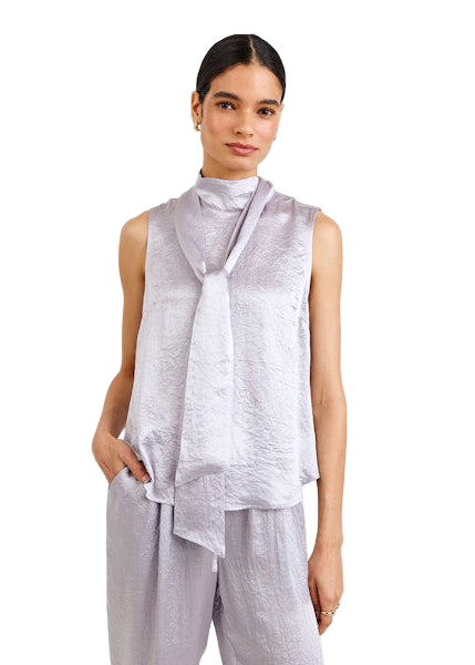 Scarf Neck Blouse