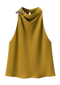 Embellishment Halter Top