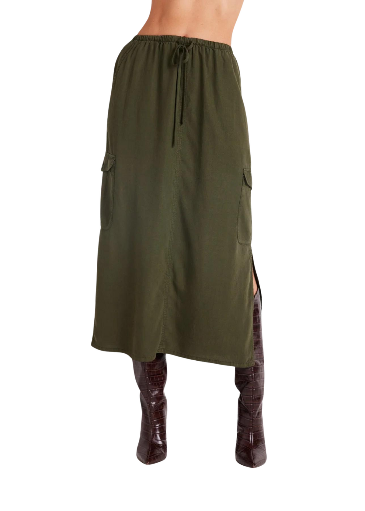 Cargo Midi Skirt