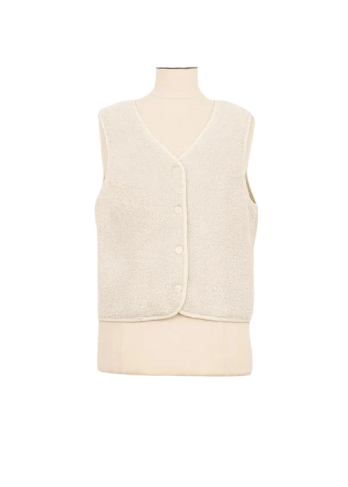 Woven Sleeveless Jacket