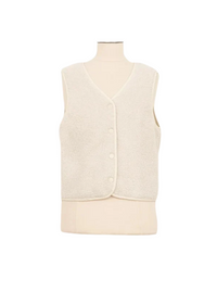 Woven Sleeveless Jacket