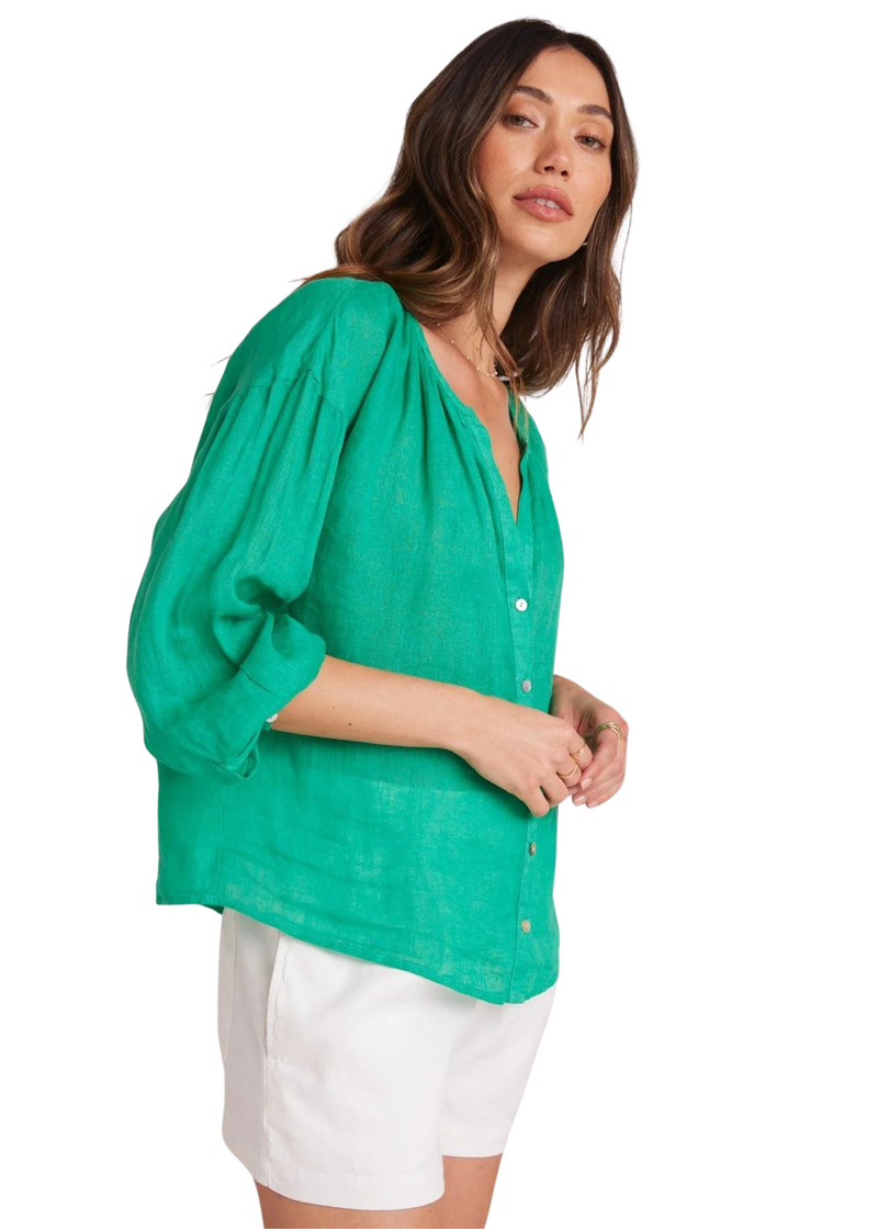 Shirred Neck Blouse