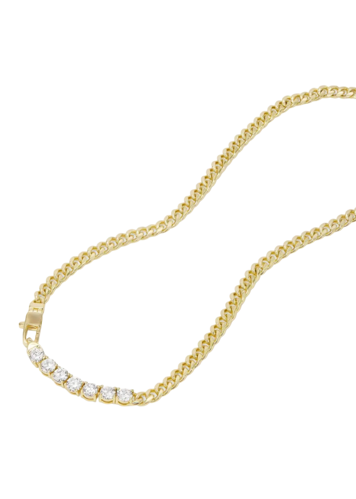 Baby Julian Loves Diamonds Necklace 16'