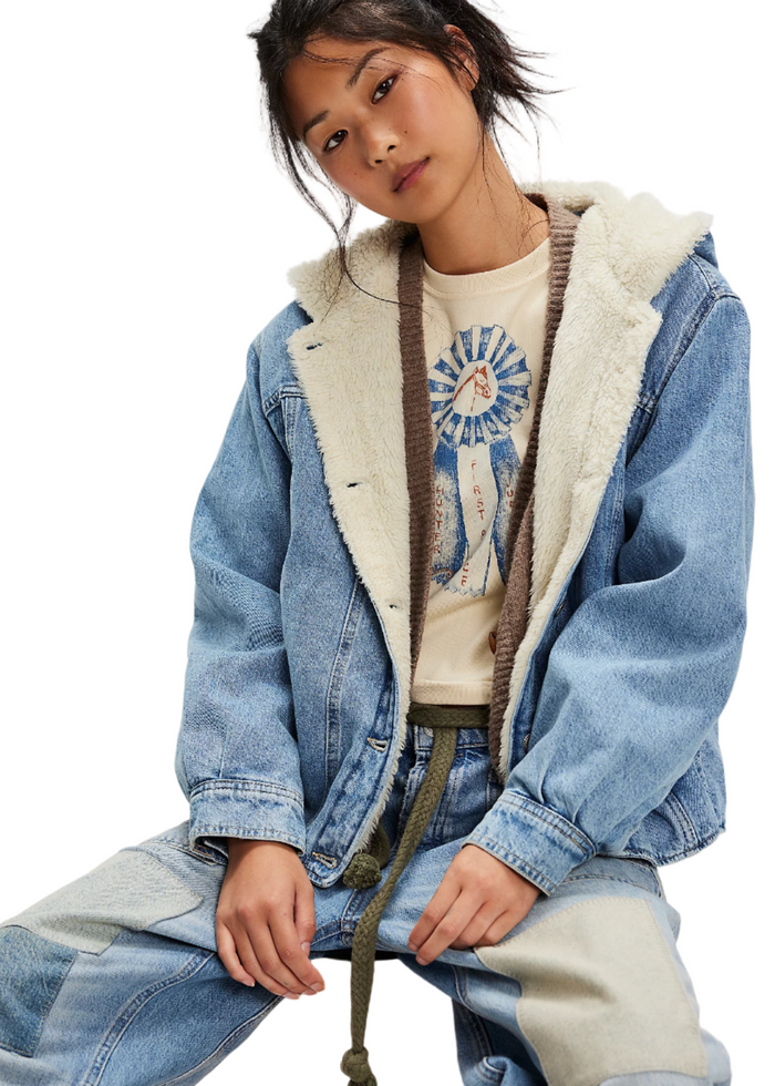 Asher Cozy Denim Jacket