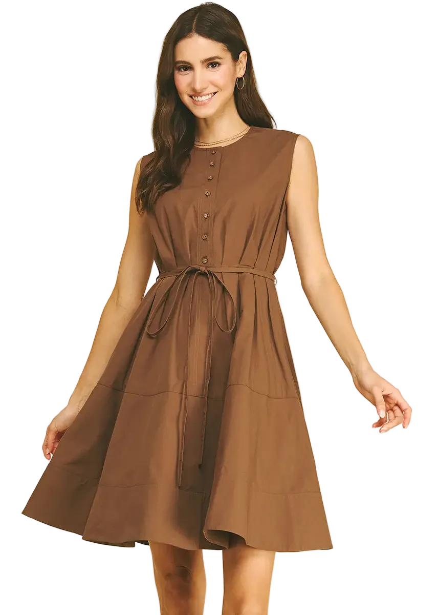 Sleeveless Mini Dress