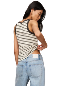 Rowe Striped Scoop Tank