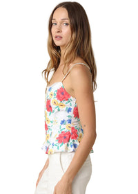Betsy Floral Corset Cami Top