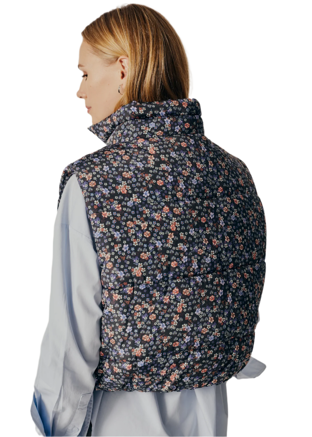 Styx Printed Puffer Gilet