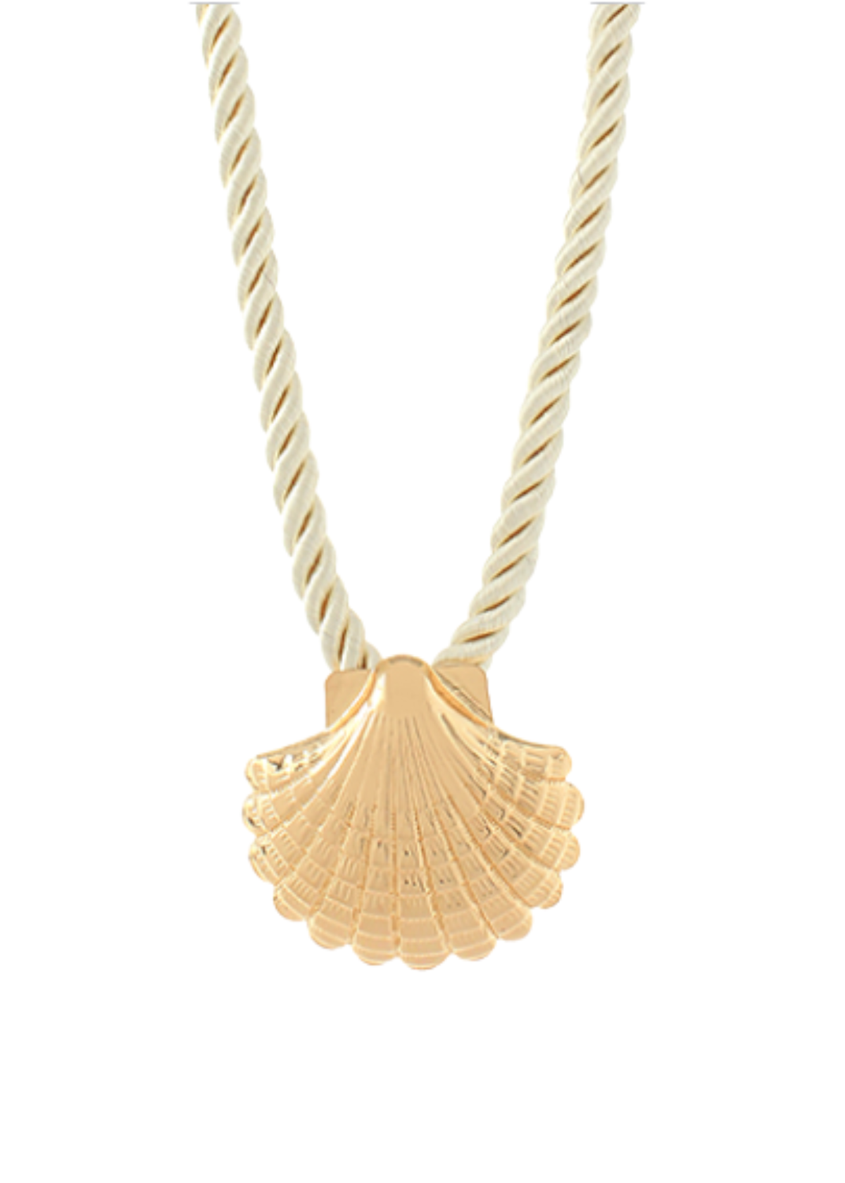 Textured Shell Cord Choker