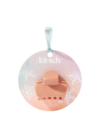 Holiday Recycled Plastic Claw Clip - Rosewood