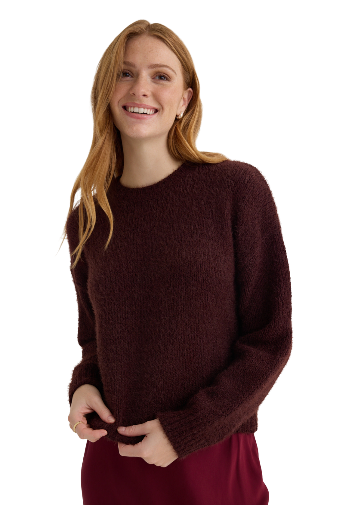 Drop Shoulder Sweater