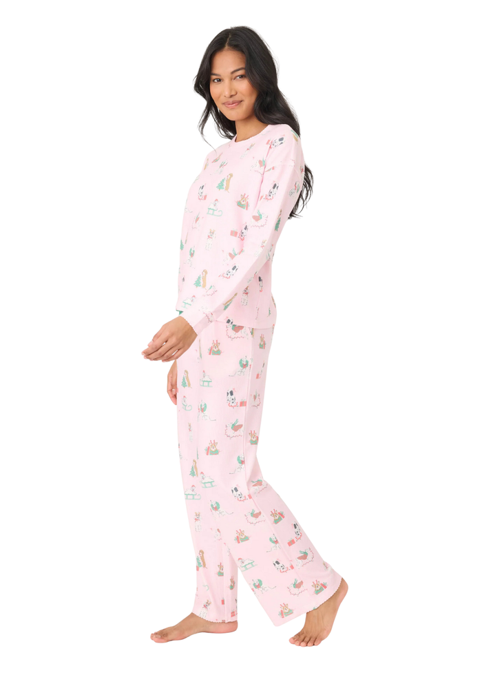 Peace and Pawlidays PJ Set