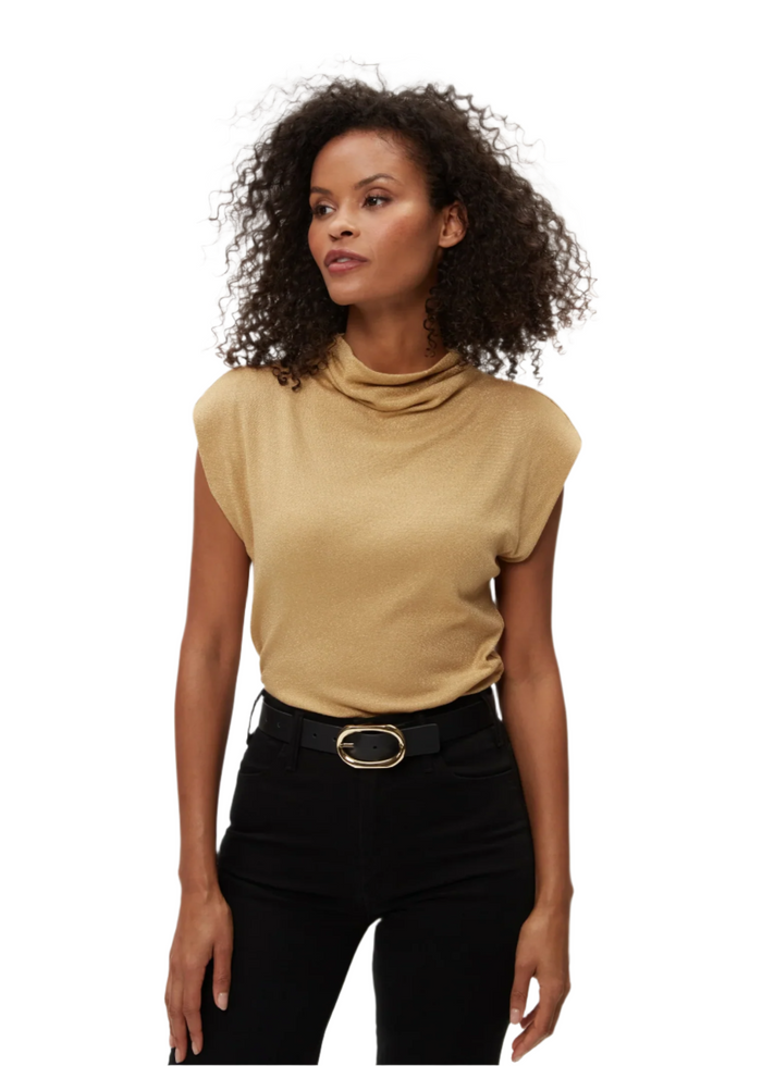 Reese Mock Neck Top