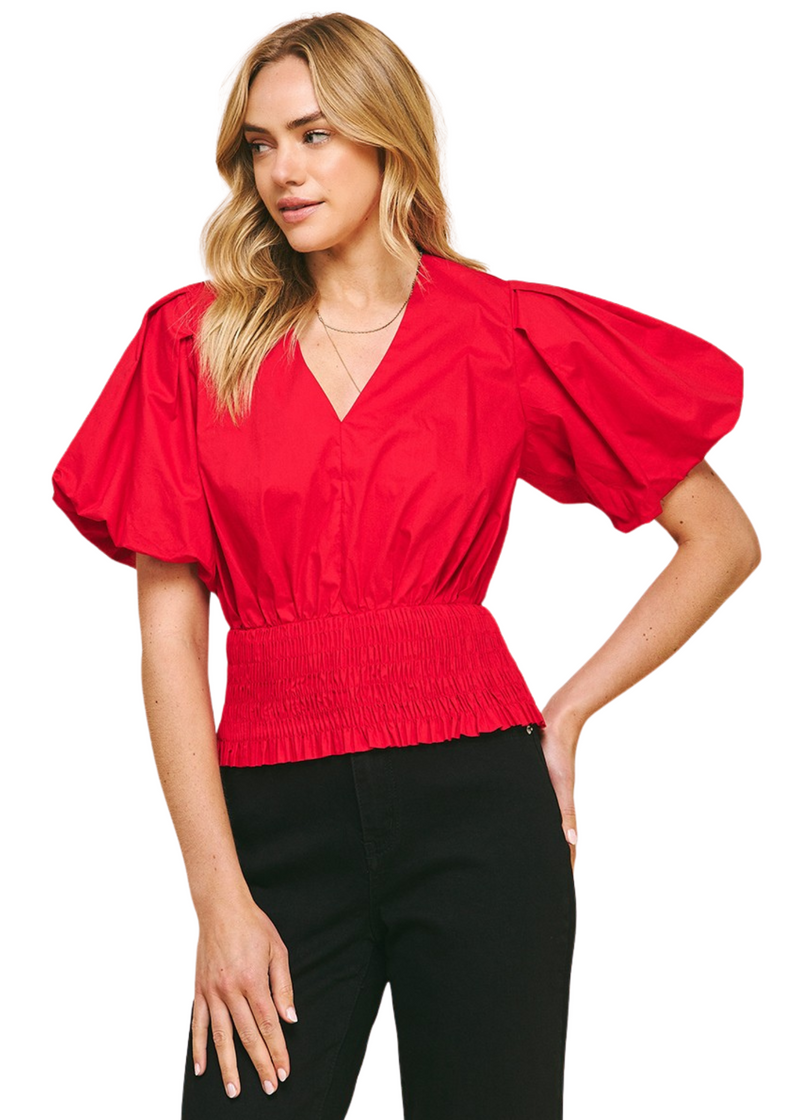 Amanda Puff Sleeve Top