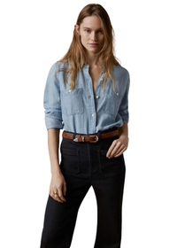 Tried & True Chambray Classic Top