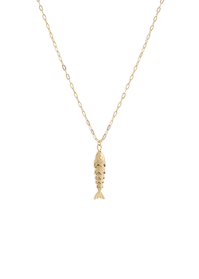 40mm Movable Fish Necklace