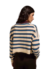 Elbrus Striped Polo Sweater