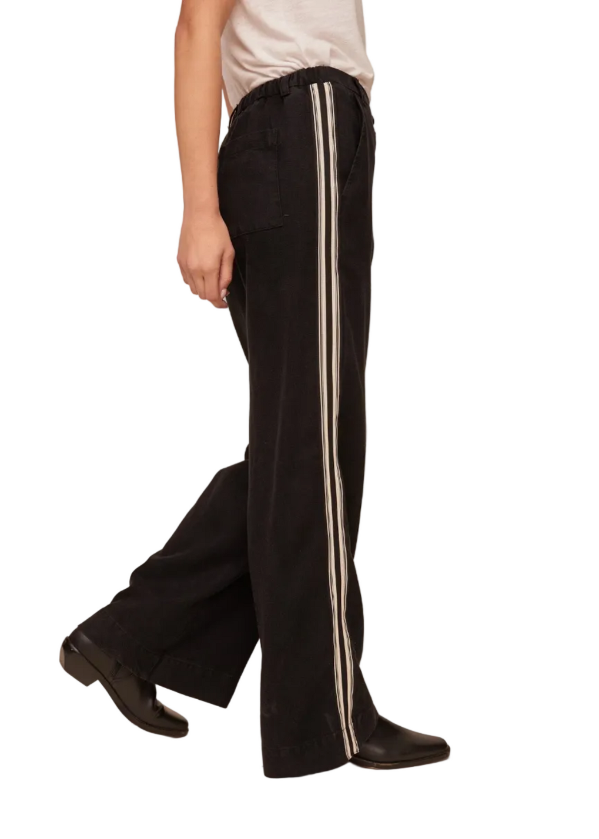 Trouser Jean With Side Stripe