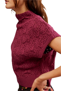 Vickie Mock Neck Sweater