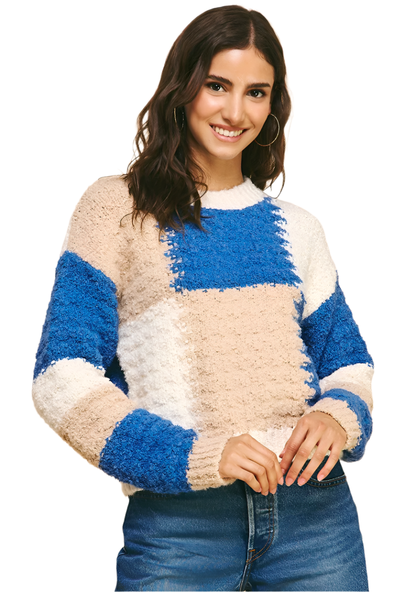 Colorblock Sweater