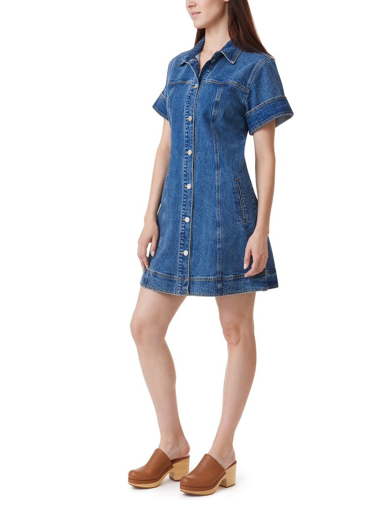 Short Sleeve Shift Dress