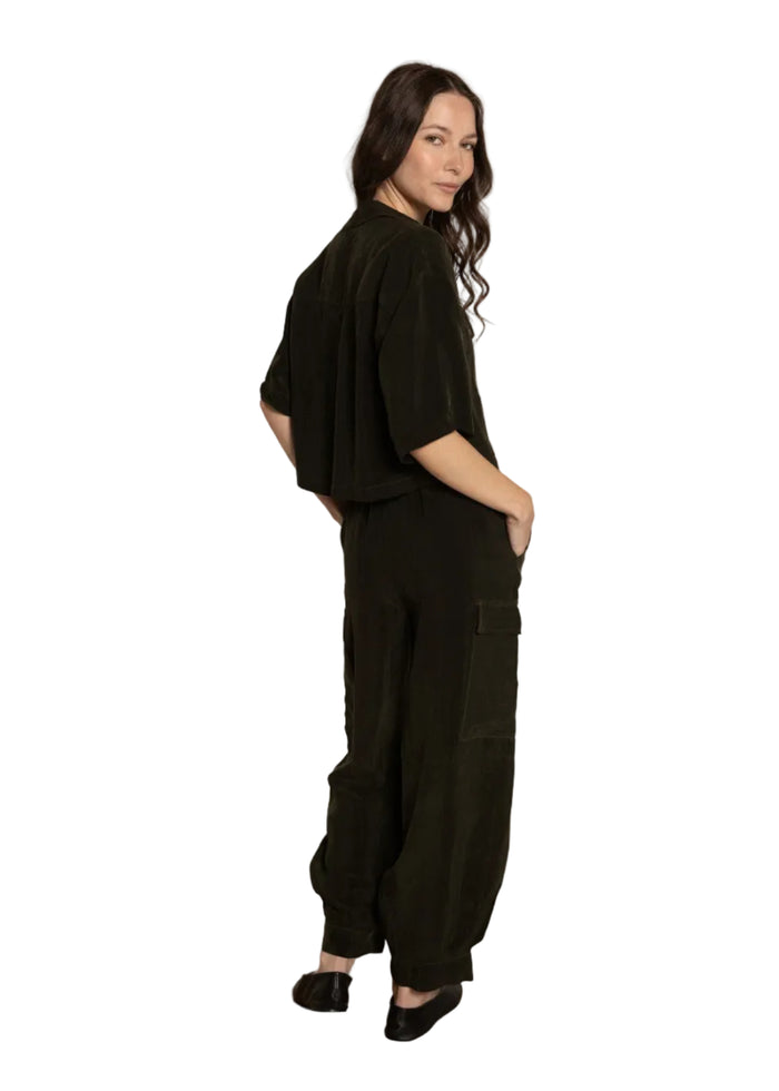 Katie Pocket Crop Shirt