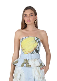 Adriana Strapless Top