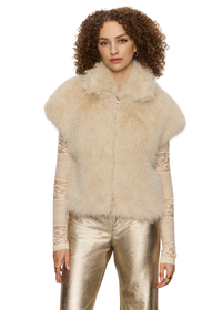 Silky Fur Vest