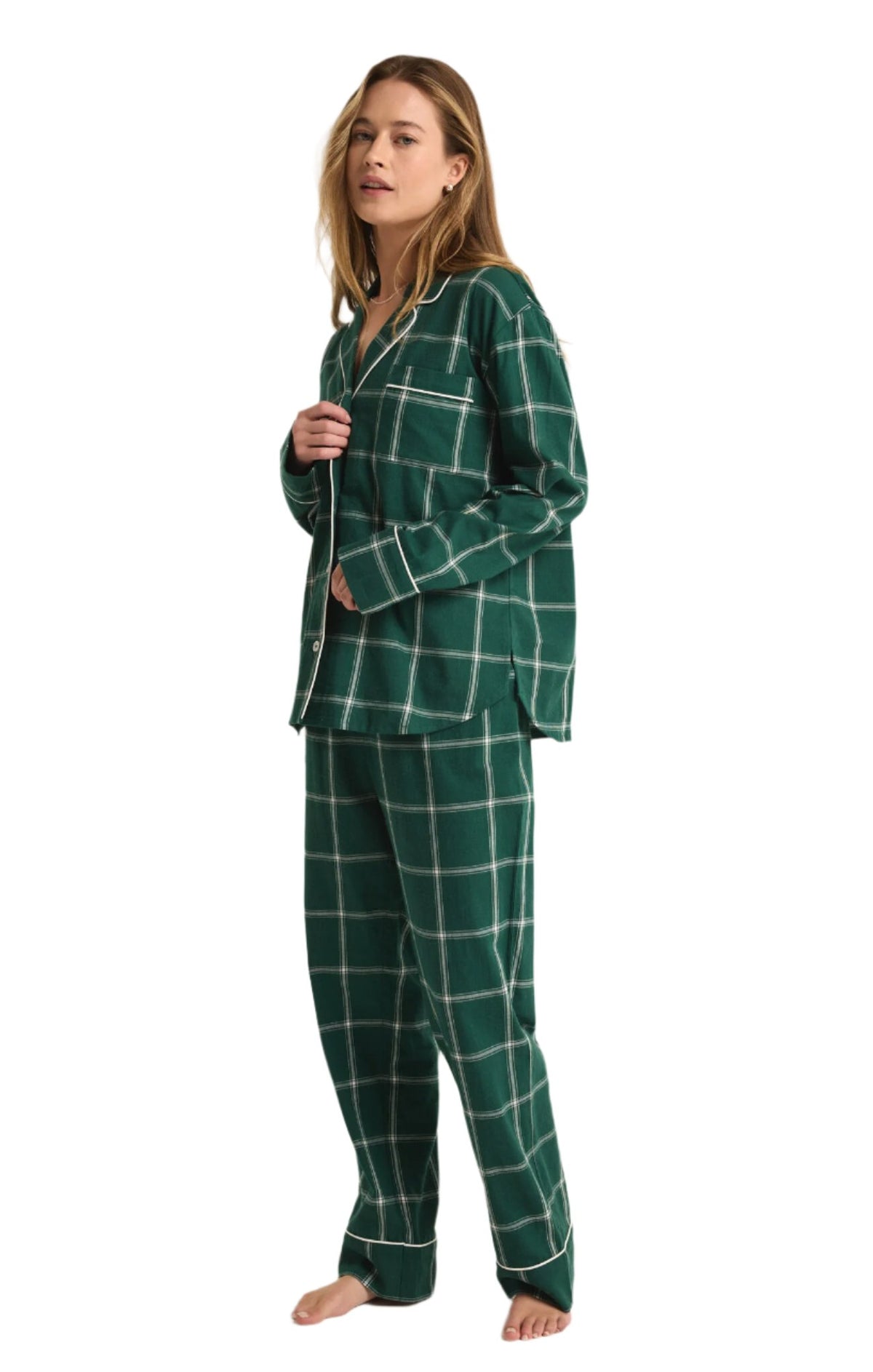 Dreamer Plaid Pajama Set