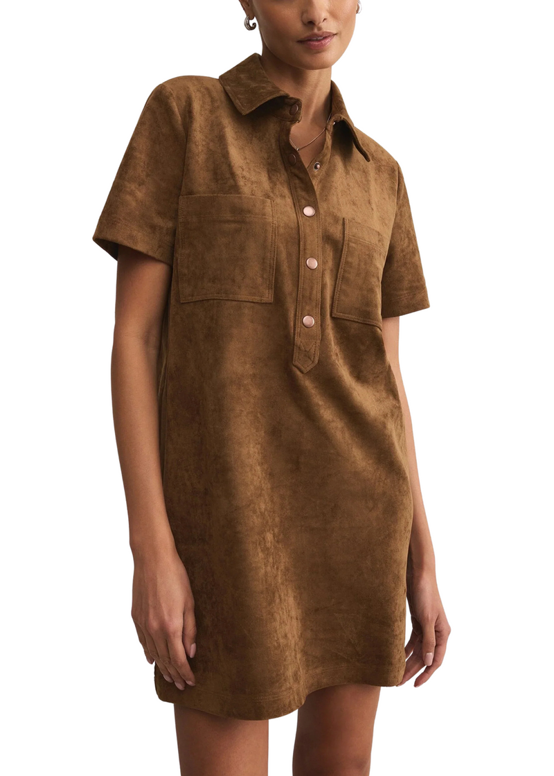 Sidney Suede Mini Dress