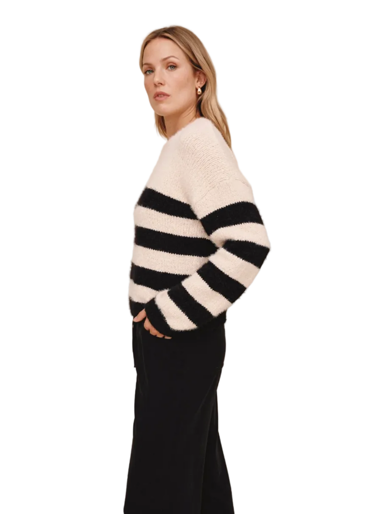 Drop Shoulder Sweater