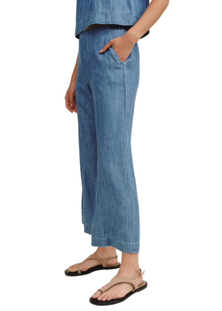 Clean Waist Denim Pant