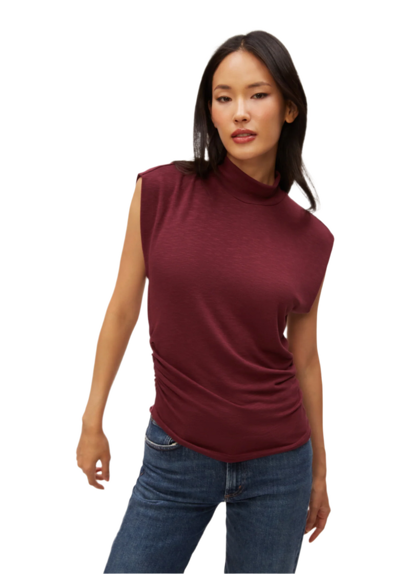 Tina Mock Neck Top