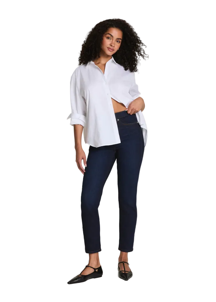 Oversized Short Sleeve Button Down