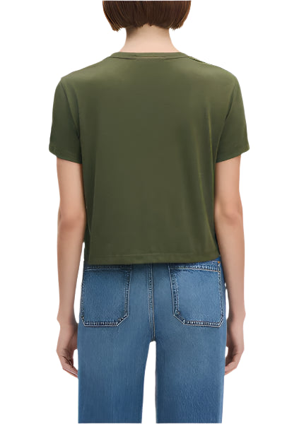 Favorite Daughter Cropped Collegiate Tee