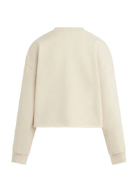 Cropped Collegiate Sweatshirt
