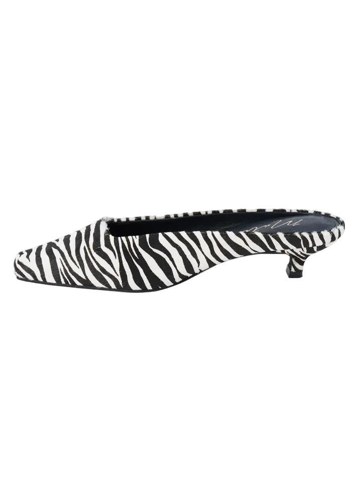 Classy Heeled Mule