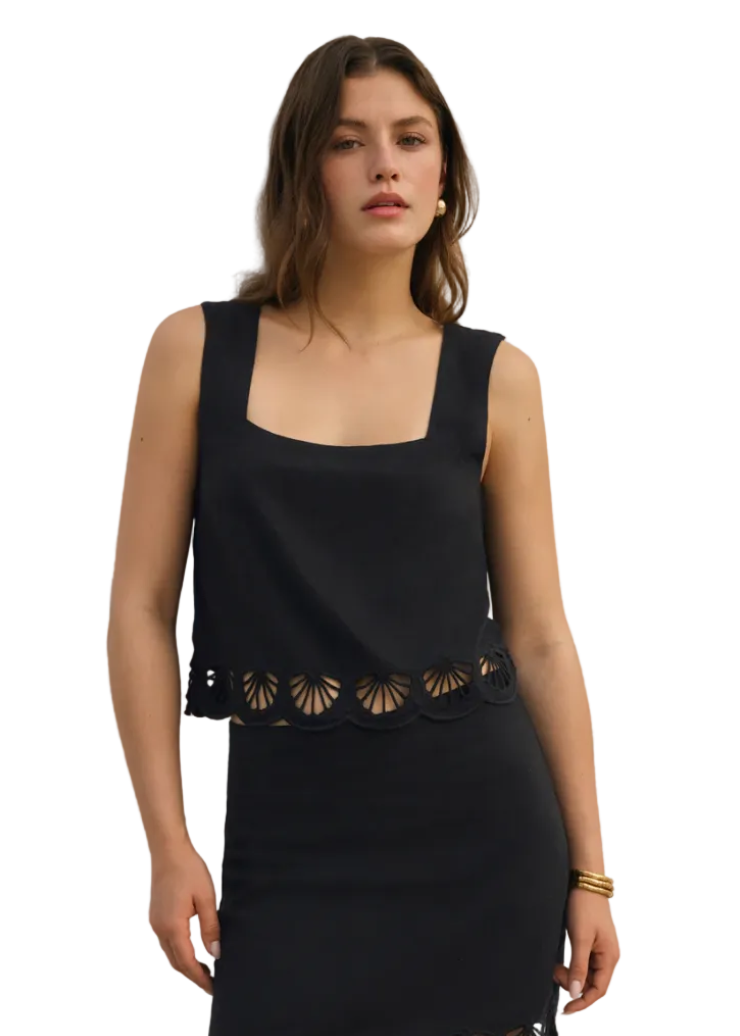 Charlene Embroidery Top