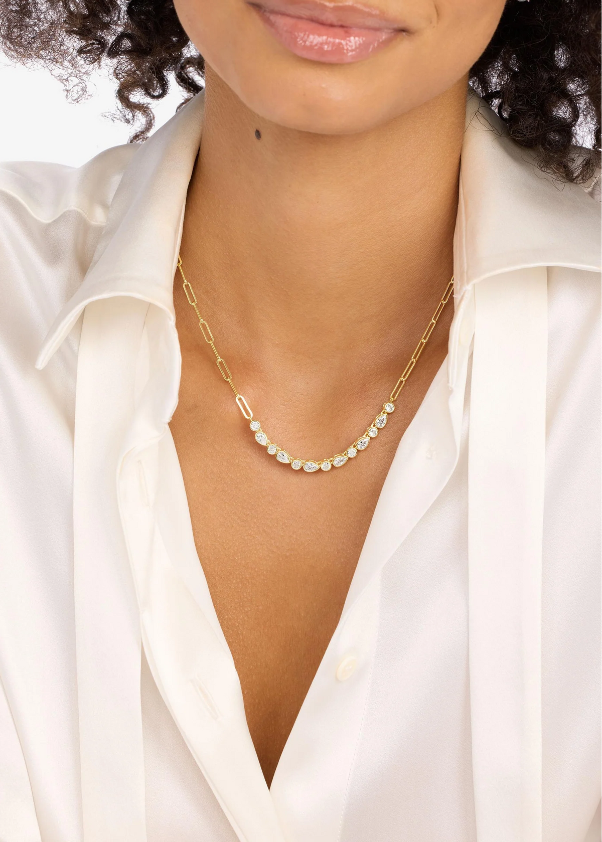 Isla Samantha Tennis Necklace