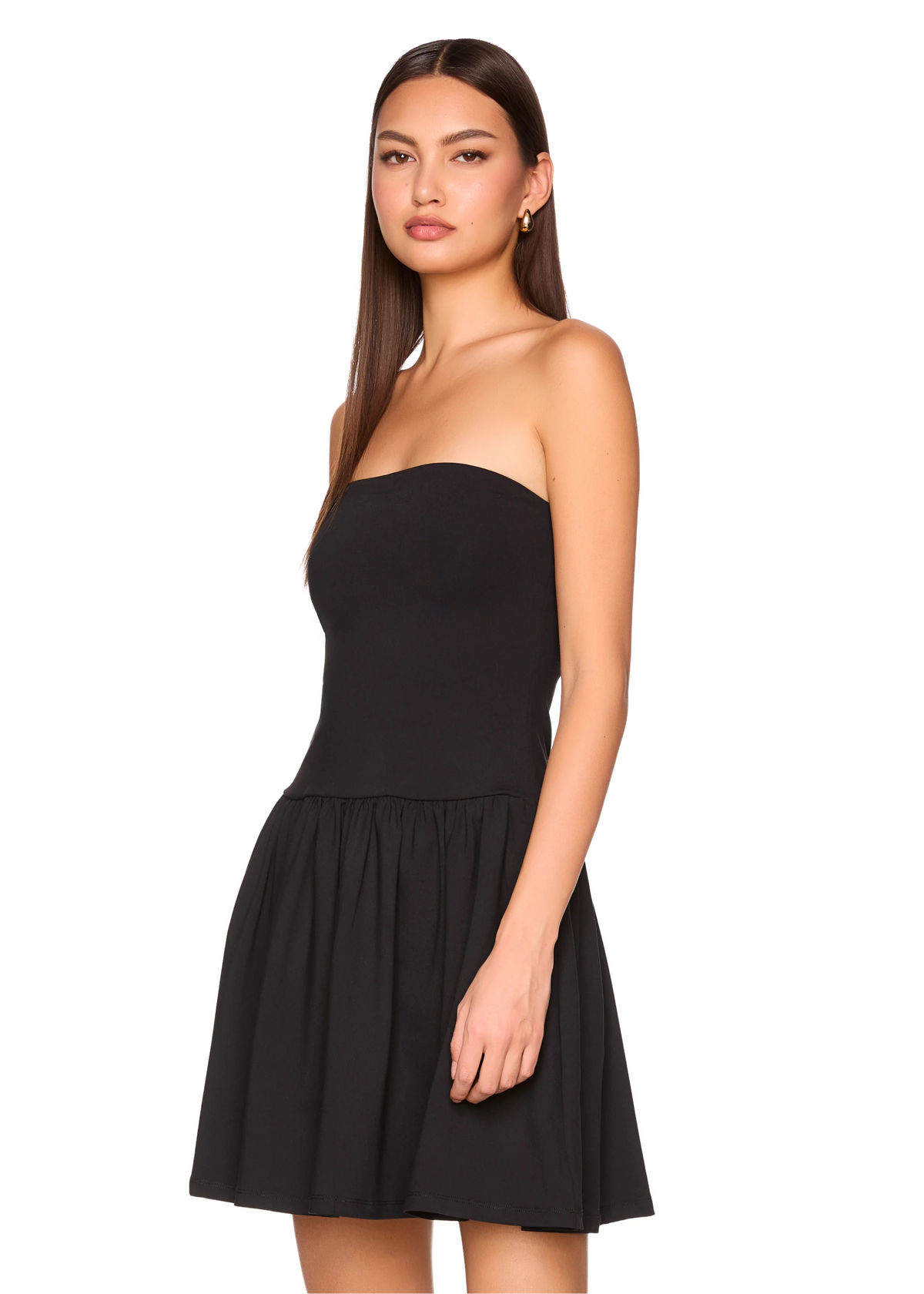 Tube Drop Waist Dress