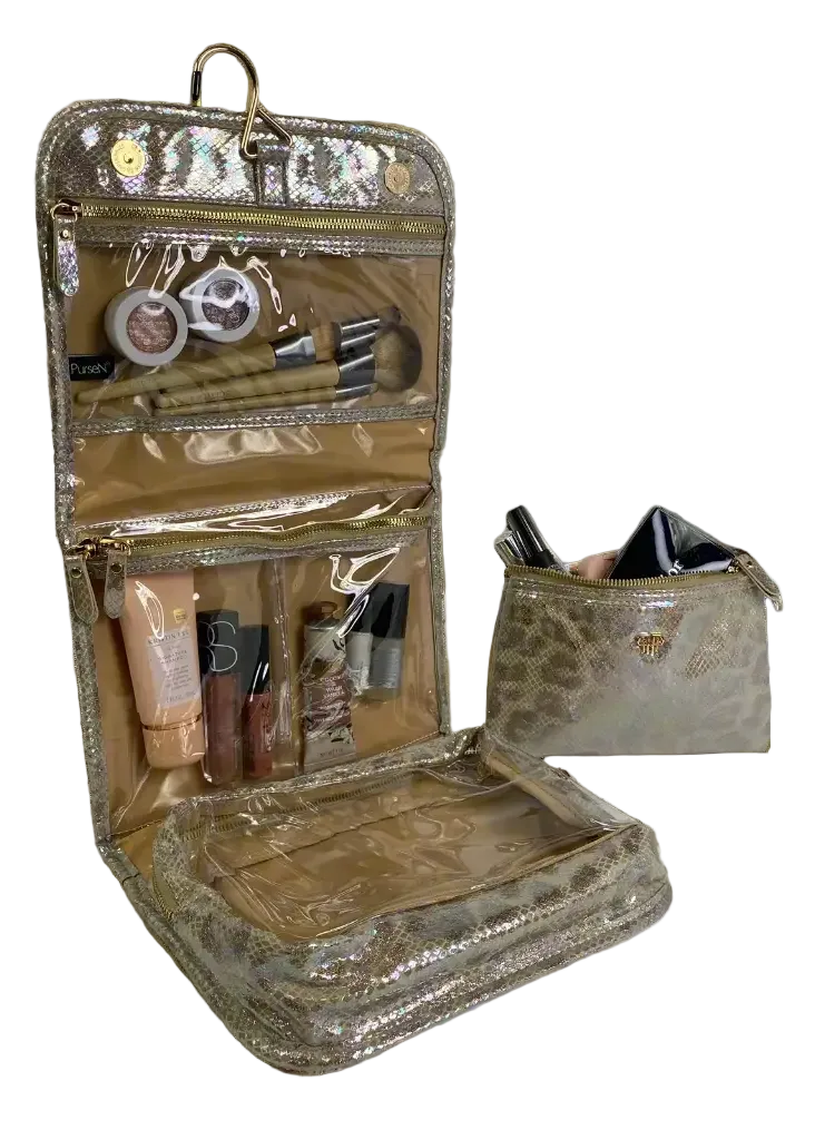 Classic Toiletry Case - Glimmer Leopard